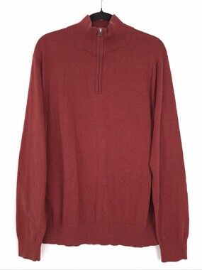 J. Crew Harbor Cotton Half Zip Sweater preppy old money lightweight merino wool